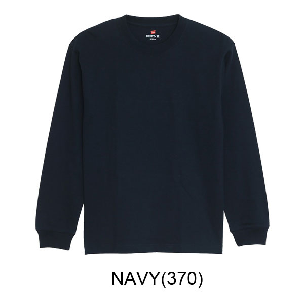 ヘインズ Hanes  BEEFY-T ロングスリーブTシャツ H5186 / ロンtee 大きいサイズ メンズ カットソー アウトドア Ｔシャツ |  | 04