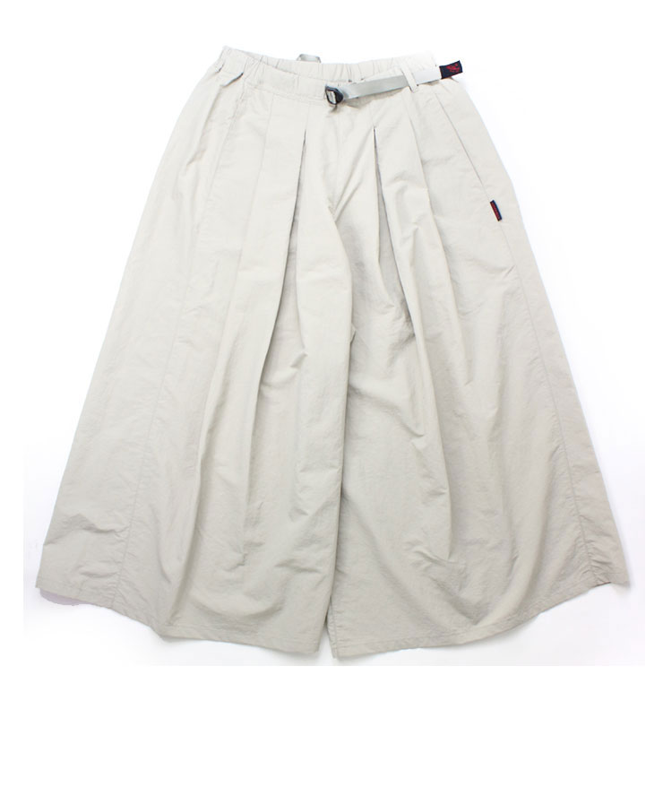 グラミチ レディース ナイロン フレアパンツ Gramicci G2SW-SK034 ワイドパンツ レディース ぽっちゃり ゆったり 体型カバー | GRAMICCI | 01
