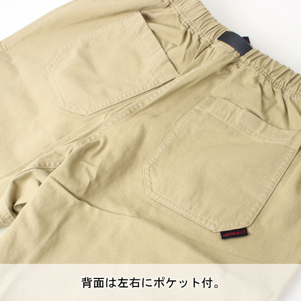GRAMICCI グラミチ RIDGE SHORT リッジショーツ G4SU-P002 オーガニックコットンツイル クライミングパンツ