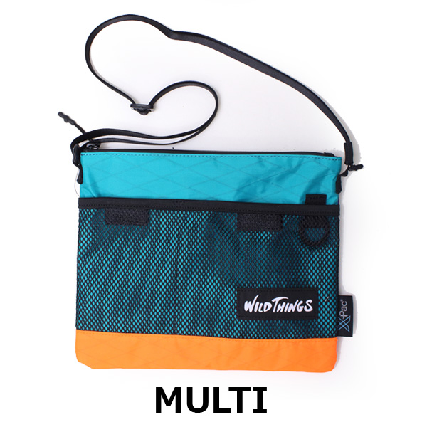 ワイルドシングス サコッシュ WILDTHINGS X-PAC サコッシュ WT3801072 ショルダー バッグ メンズ レディース サコシェ サコッシュ | WILD THINGS | 01