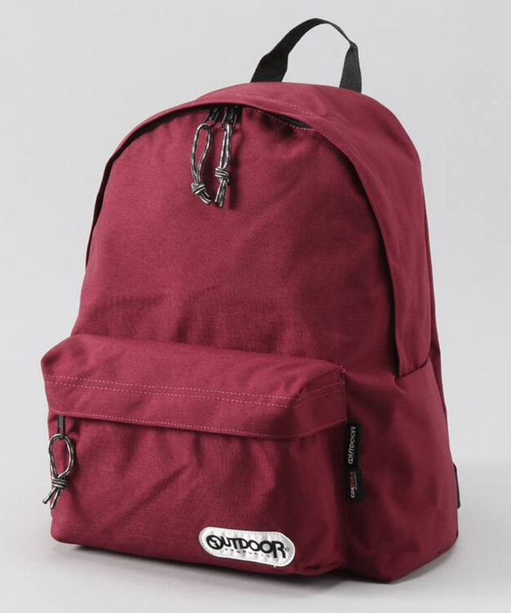 アウトドアプロダクツ OUTDOOR PRODUCTS デイパック 452U MIDEIUM SOLID バッグバックパック リュック バーガンディ | OUTDOOR PRODUCTS | 01