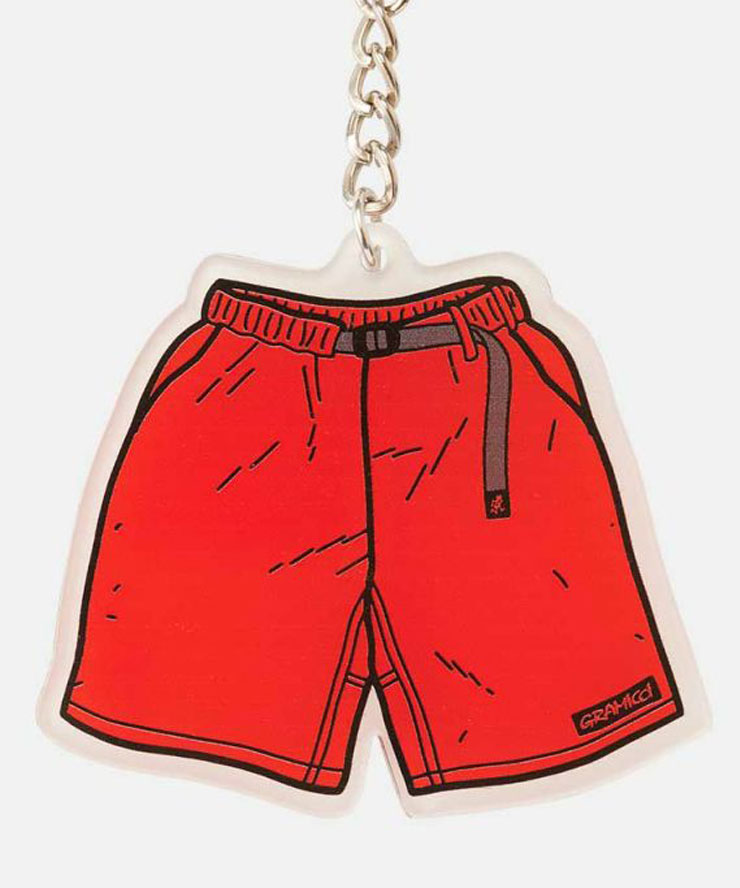 Gramicci グラミチ G-SHORT KEY RING G-SHORTキーリング G5SA-155 RED | GRAMICCI | 01