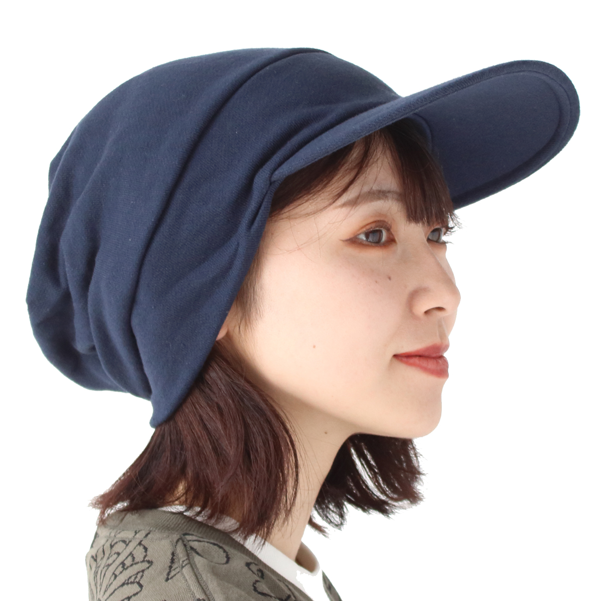 送料無料 帽子 レディース 40代 Regnuu 日本製 スウェット キャスケット メンズ 大きいサイズ 深め つば広 UV 紫外線 無地 コットン カジュアル｜protocol｜05