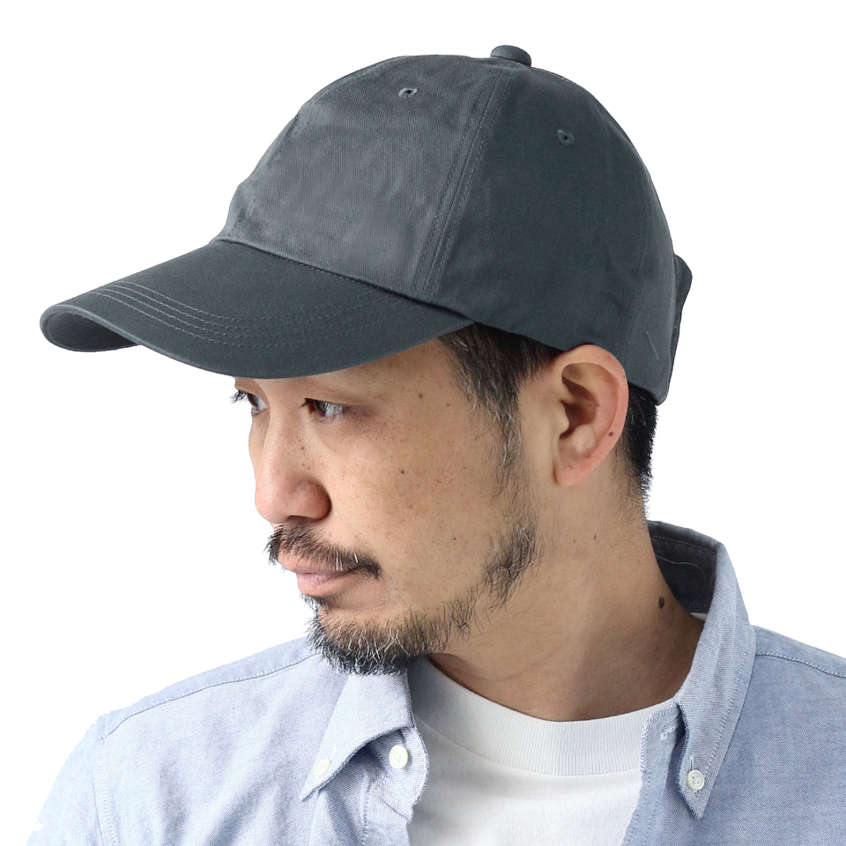 ロングバイザーキャップ つばの長いキャップ 帽子 綿100% メンズ Regnuu キャップ 深め 大きいサイズ 日本製 帽子 コットン｜protocol｜04