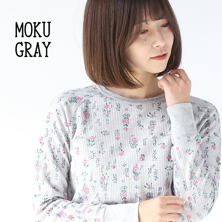 jemorgan サーマル 花柄 カットソー ロング Tシャツ ジェーイーモーガン 長袖ラグラン JC090-59S インナーカットソー キャンプ ファッション | JEMORGAN | 02