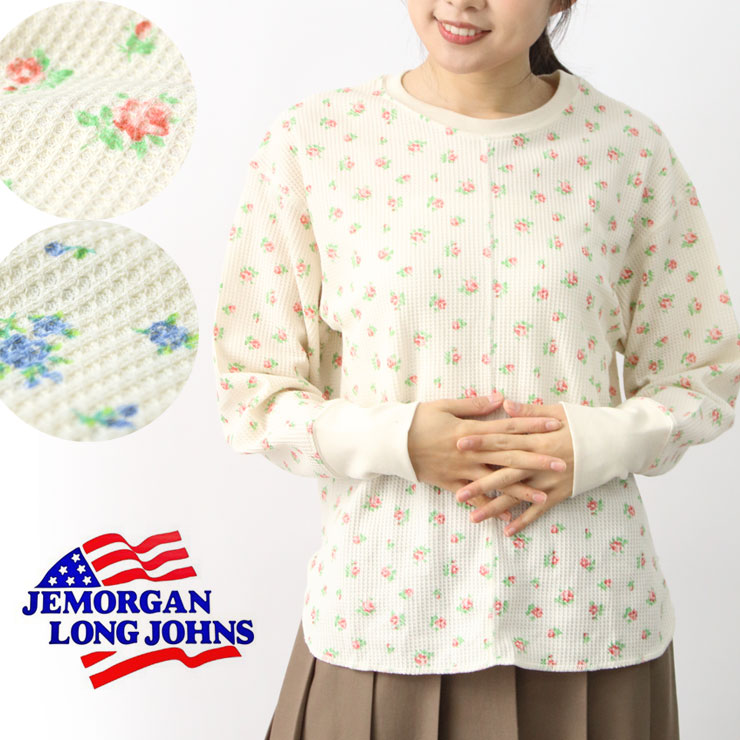 JEMORGAN レディース ルームウエア jemorgan 花柄 切り替え