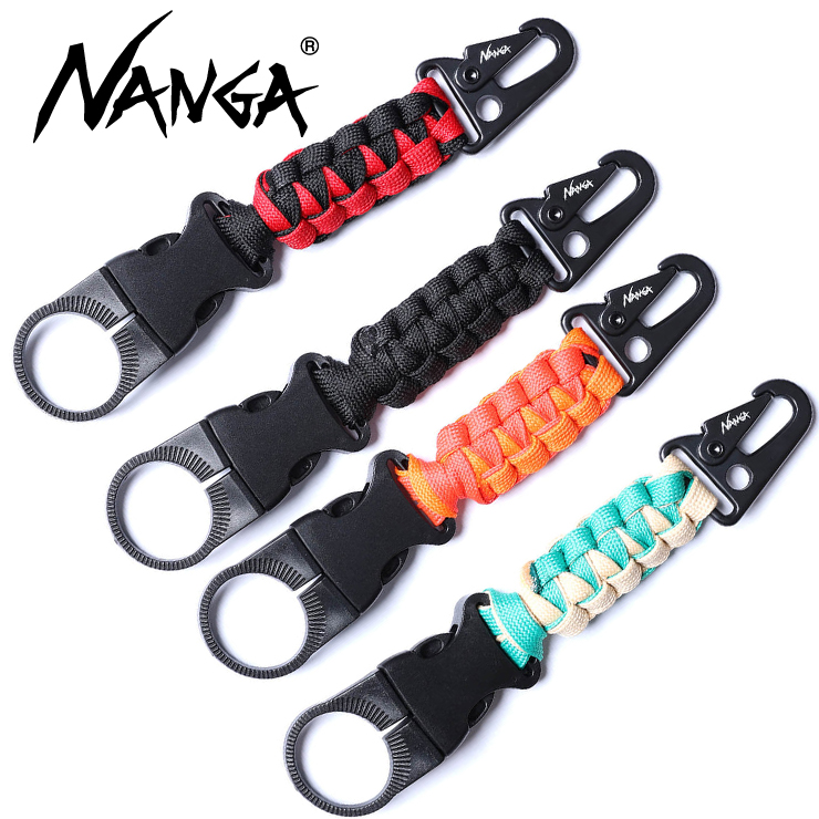 ナンガ NANGA PARACORD BOTTLE HOLDER パラコード ペットボトル ホルダー NA2443-1Z103-A アウトドア キャンプ フェス