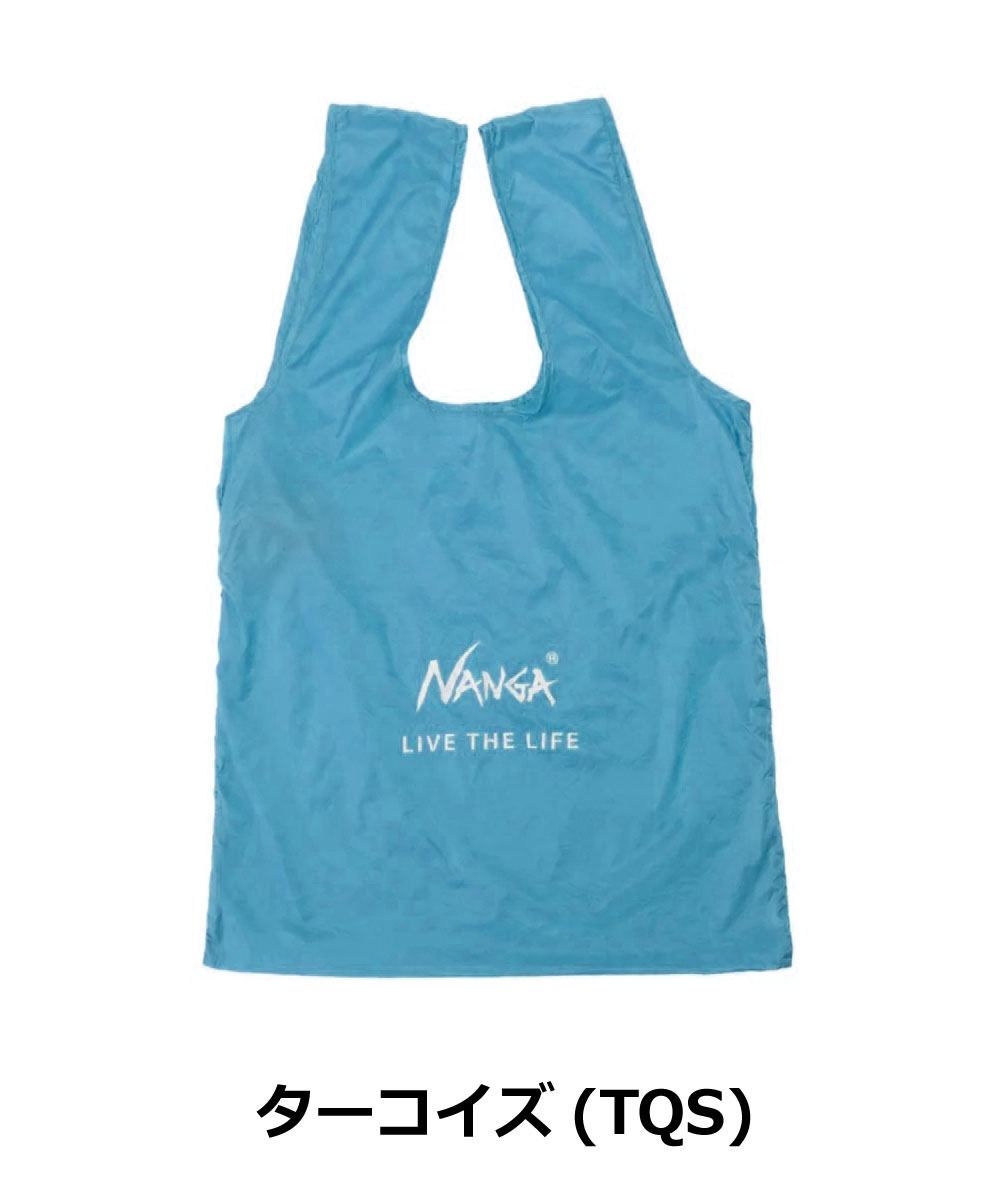 NANGA ナンガ POCKETABLE ECO BAG ポケッタブル エコバッグ 折りたたみ コンパクト 軽量 買い物バッグ サブバッグ アウトドア 旅行 NA2441-3A102 | NANGA | 04