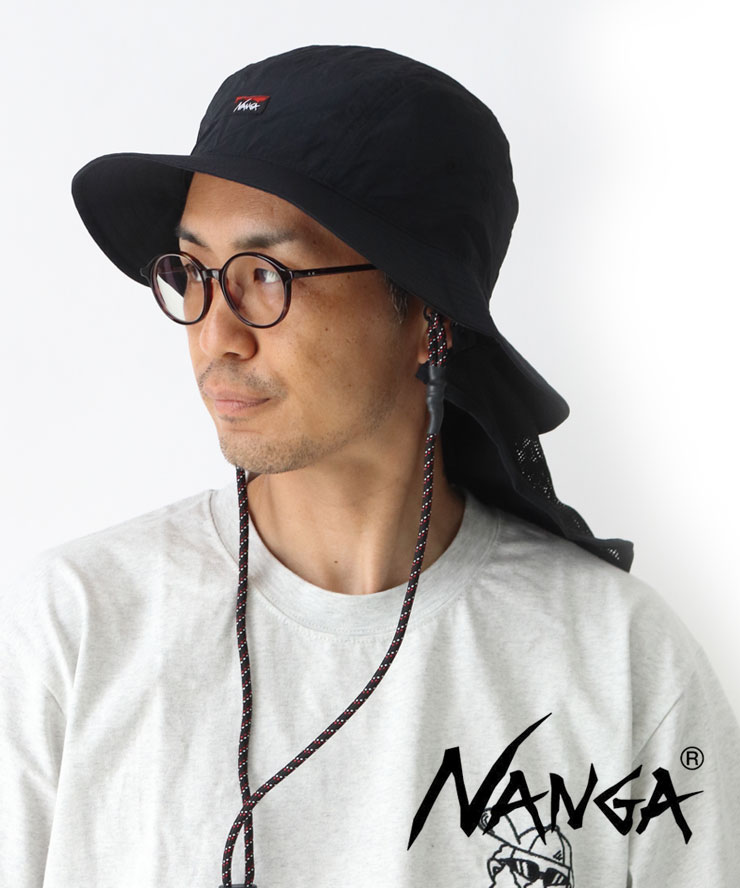 ナンガ NANGA ナイロンタッサーサンシェードハット NA2221-3B501 帽子 ハット メンズ 夏 涼しい レディース 夏 春夏 | NANGA | 01