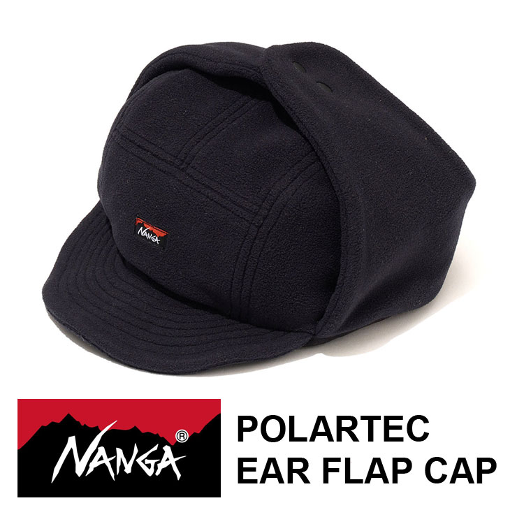 NANGA ナンガ ポーラテック イヤーフラップキャップ POLARTEC EAR FLAP CAP NA2343-3B301