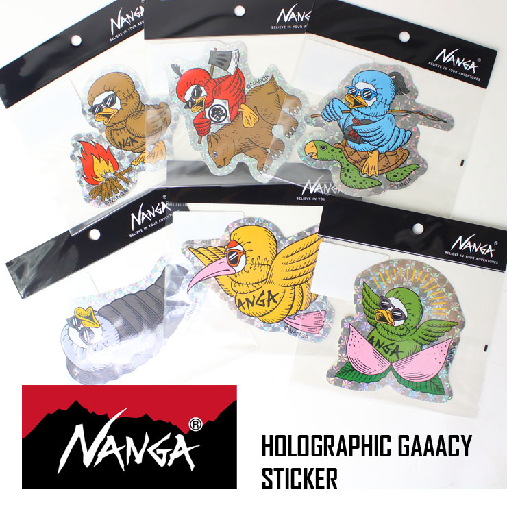 ナンガ NANGA HOLOGRAPHIC GAAACY STICKER ホロ