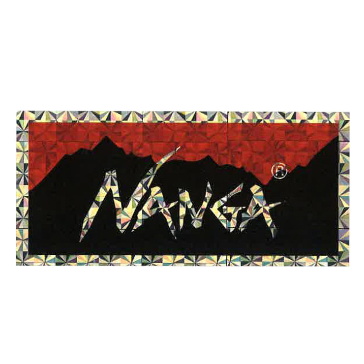 ナンガ ステッカー NANGA HOLOGRAPHIC LOGO STICKER ホログラフィックロゴステッカー NA2353-3G512 メンズ ブランド レディース