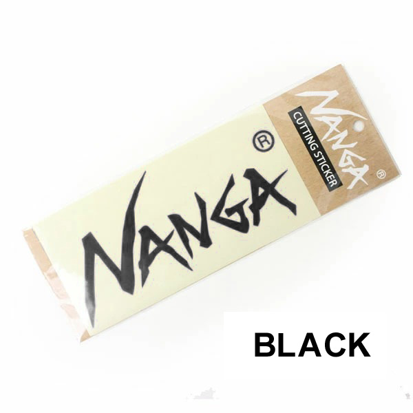 ナンガ ステッカー NANGA LOGO CUTTING STICKER カッティングステッカー / スーツケース 車 ロゴ キャンプ クーラーボックス NA2254-3G516 | NANGA | 01