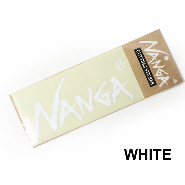 ナンガ ステッカー NANGA LOGO CUTTING STICKER カッティングステッカー / スーツケース 車 ロゴ キャンプ クーラーボックス NA2254-3G516 | NANGA | 02