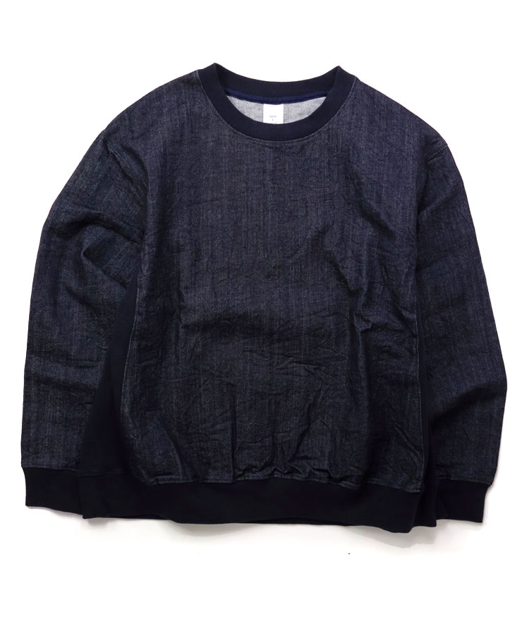 have a good day デニム プルオーバー ロングスリーブTee HGD-385 インディゴ ジャケット クルー メンズ レディース トレーナー 秋 冬 秋冬 | HAVE A GOOD DAY | 01