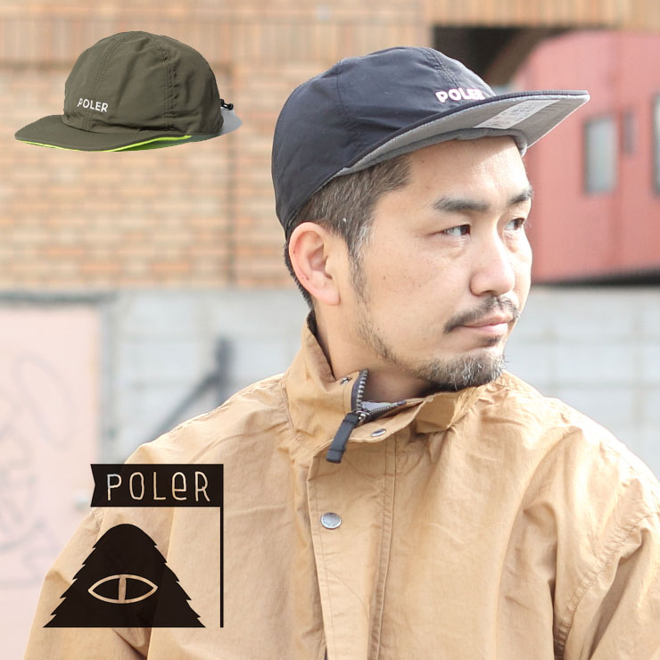 POLeR ポーラー 帽子 リバーシブル フリースキャップ アウトドア