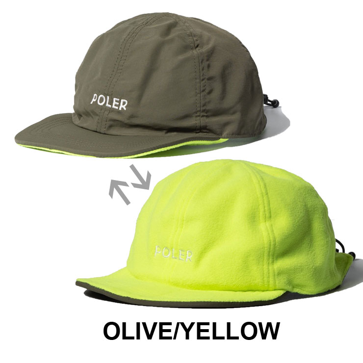 ポーラー POLeR 帽子 リバーシブル フリースキャップ アウトドアブランド 冬キャンプ キャンプ ファッション 233MCV0044 メンズ レディース | POLeR | 02