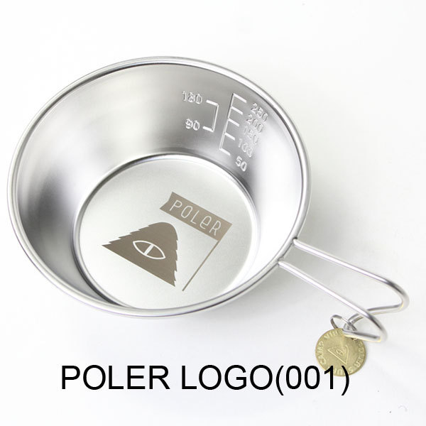 POLeR ポーラー シェラカップ アウトドアブランド ロゴ