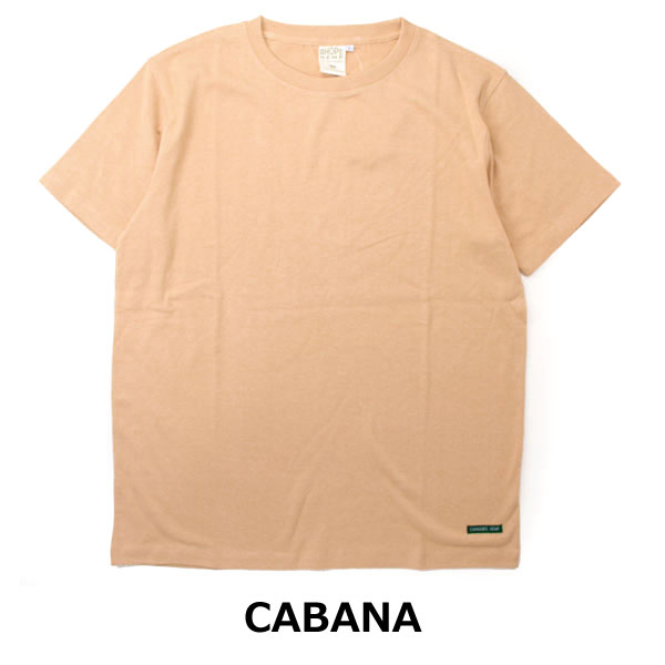 A HOPE HEMP ア ホープヘンプ オーガニックコットン レギュラー S/S Tee tシャツ メンズ レディース STG001NCの画像