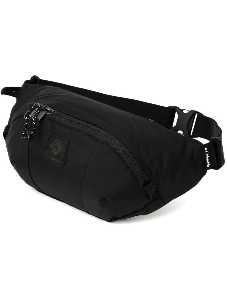 コロンビア ボディバッグ Columbia  ウエストポーチ PANACEA パナシーア 撥水 ヒップバッグ PU8666 Black(010) | Columbia | 01