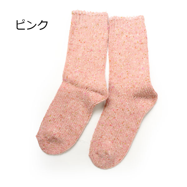 MAGON Nepp Wool Mix Crew Socks マゴン ネップ ウールミックス クルー ソックス 靴下 Ref:MAG S-864 男女兼用 |  | 05