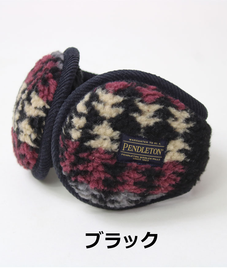 爆買 / PENDLETON ペンドルトン ボア イヤーマフラー PDT-000-243031 イヤーマフ 折りたたみ 柄 秋 冬 秋冬 | PENDLETON | 01