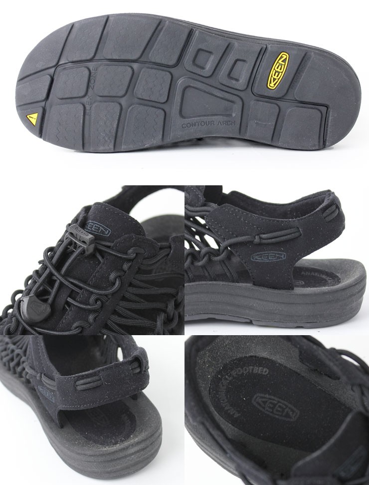 KEEN UNEEK ユニーク サンダル ブラック キーン KEEN キーン UNEEK BLACK/BLACK ユニーク メンズ サンダル