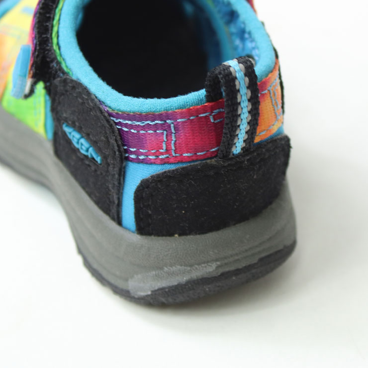 キーン サンダル キッズ ニューポート H2 KEEN Rainbow/Tiedye (1018453) ベビー アウトドア プレゼント ギフト お祝い US4 11,5cm