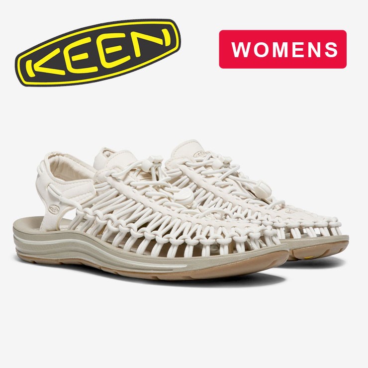 キーン サンダル レディース KEEN UNEEK WhiteCap/CornStalk 1018698