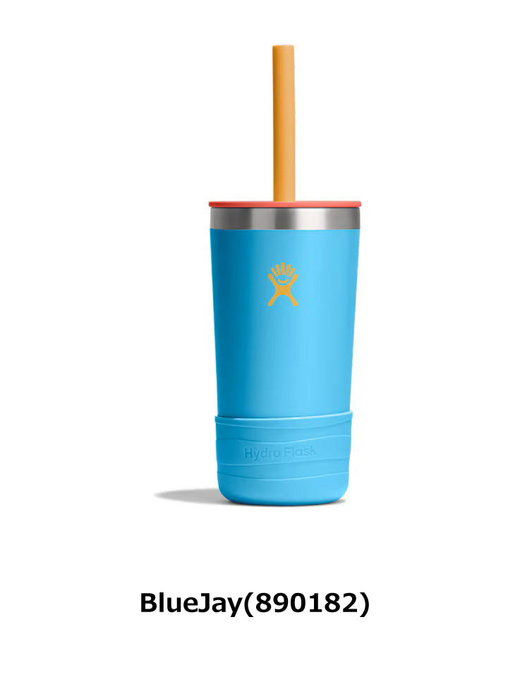 hydro flask 12oz ハイドロフラスク 354ml キッズタンブラー ストロー付き 子供用 水筒 保冷 真空断熱 | HYDRO FLASK | 02
