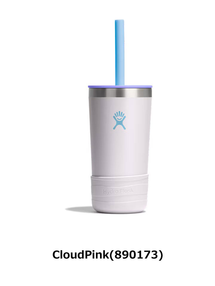 hydro flask 12oz ハイドロフラスク 354ml キッズタンブラー ストロー付き 子供用 水筒 保冷 真空断熱 | HYDRO FLASK | 01