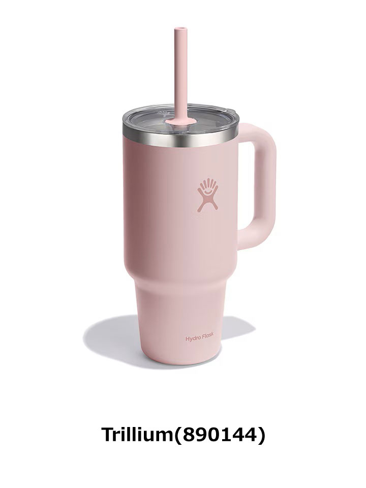HYDRO FLASK ストロー ハイドロフラスク 32oz 946ml タンブラー ストロー付き 大容量 保冷 保温 持ち手付き | HYDRO FLASK | 01