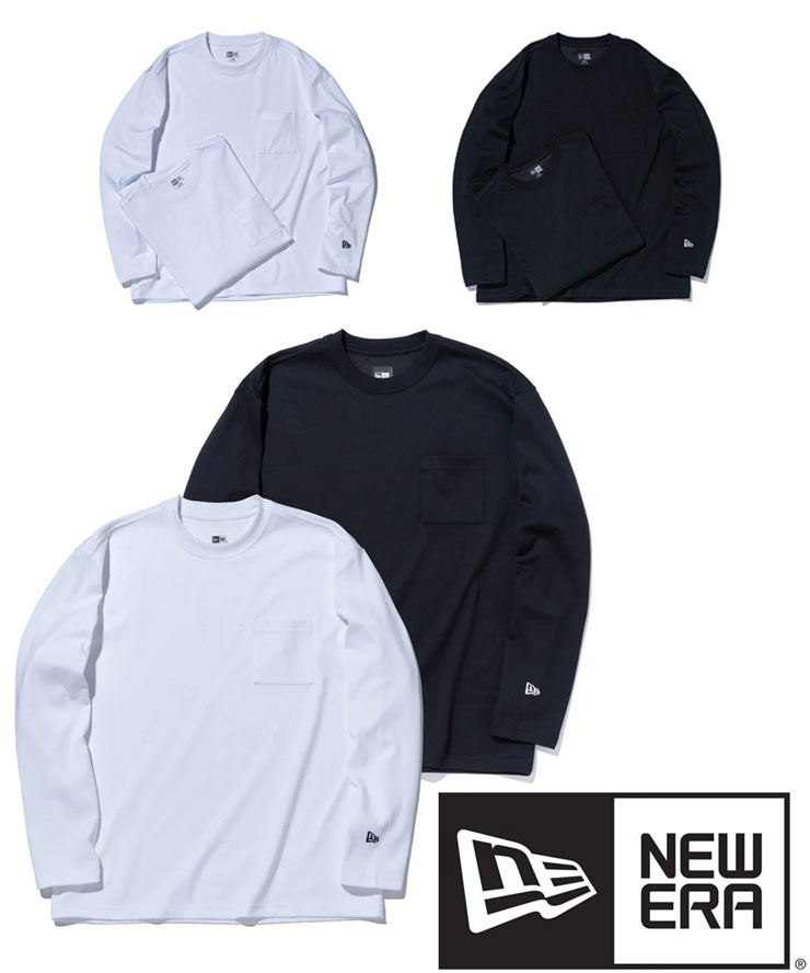 NEW ERA（ニューエラ） ロンT メンズ 春夏 パフォーマンス長袖Tシャツ