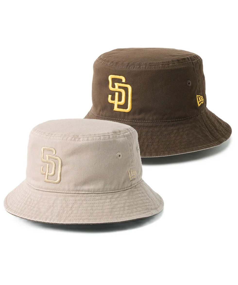 NEW ERA ニューエラ バケットハット メンズ レディース Bucket Hat バケット01 リバーシブル MLB サンディエゴ パドレス 春夏 帽子 14744769 | NEW ERA | 01