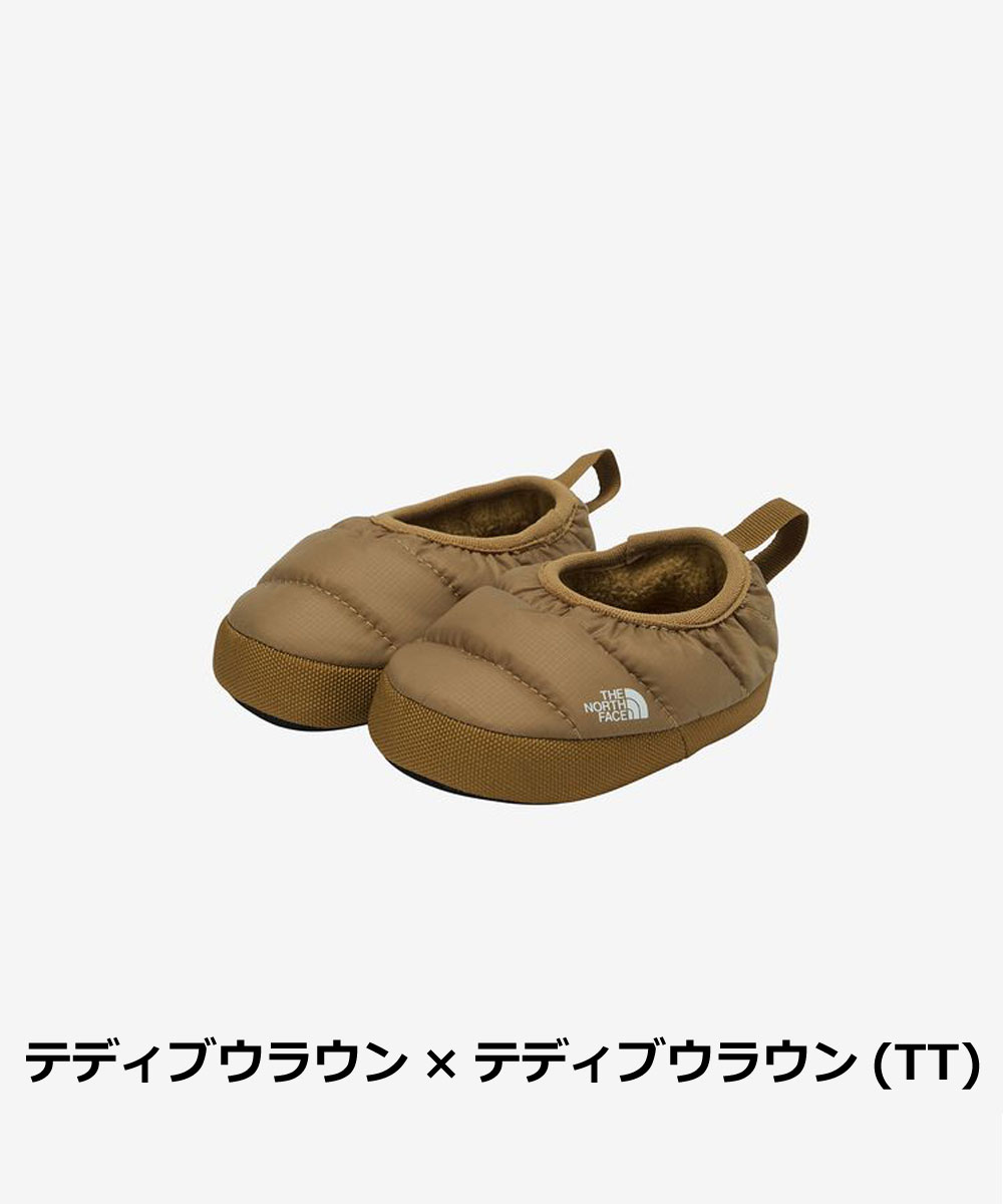 爆買 / THE NORTH FACE ザ・ノース・フェイス テント ミュール ベビー NFB02570 キッズ 子供靴 ベビーシューズ スリッポン サンダル かかとなし | THE NORTH FACE | 01