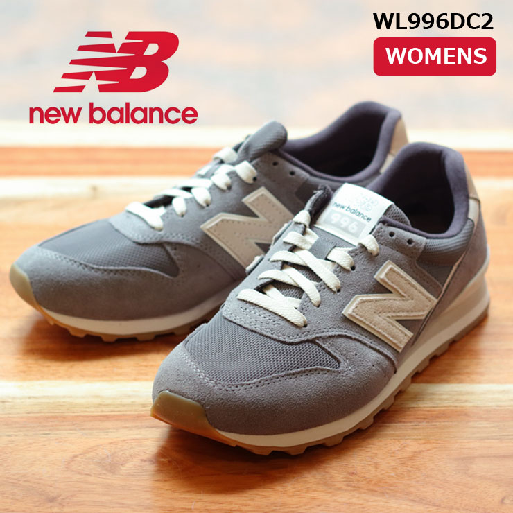 ニューバランス スニーカー レディース New Balance WL996 DC2 ウィメンズ グレー 靴 シューズ | 996シリーズ | 01