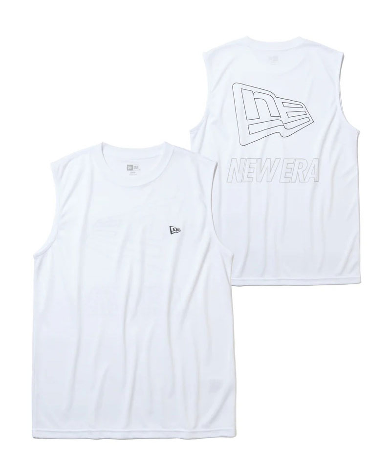 NEW ERA ニューエラ Tシャツ メンズ 半袖 PA SL TECH TEE FandW 春夏 テックTシャツ 吸汗速乾 軽量 スポーツ カジュアル | NEW ERA | 01