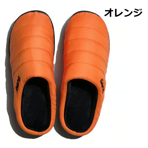 サンダル SUBU Down sandal belt orange SB241 SB-241 SUBU】あったかサンダルの定番品。2024 Fall＆Winter Collection
