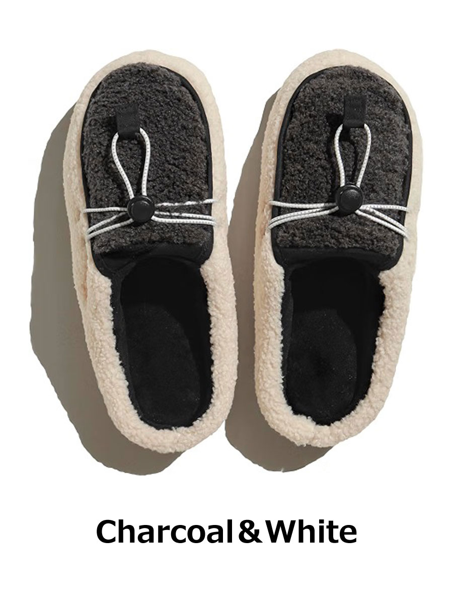 爆買 / SUBU スブ DOTS FROZZO ドッツ フロッゾ Charcoal＆White チャコール ホワイト SC-393 冬用サンダル スリッポン つっかけ 防寒 暖かい | SUBU | 01