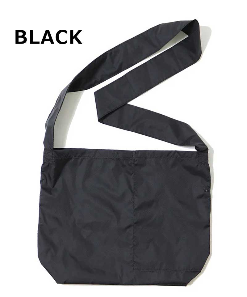 バーラップアウトフィッター パッカブル キャリー BURLAP OUTFITTER ショルダーバッグ 大阪 店舗 取り扱い BLACK BO080244 | BURLAP OUTFITTER | 01