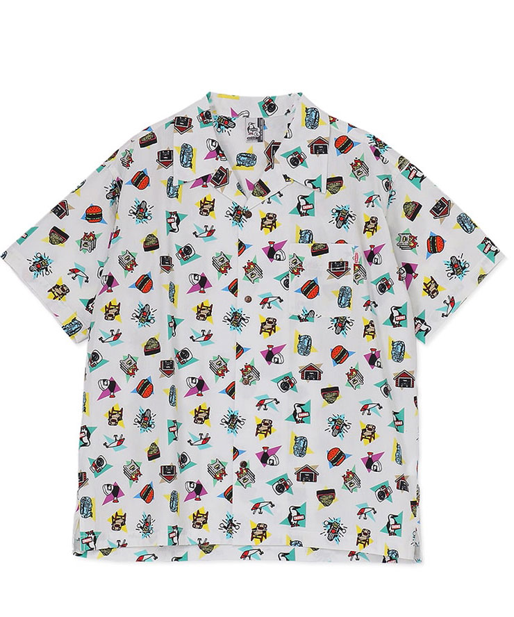 CHUMS チャムス かせきさいだぁ チャムロハシャツ かせきさいだぁ Chumloha Shirt CH02-1237 | CHUMS | 01