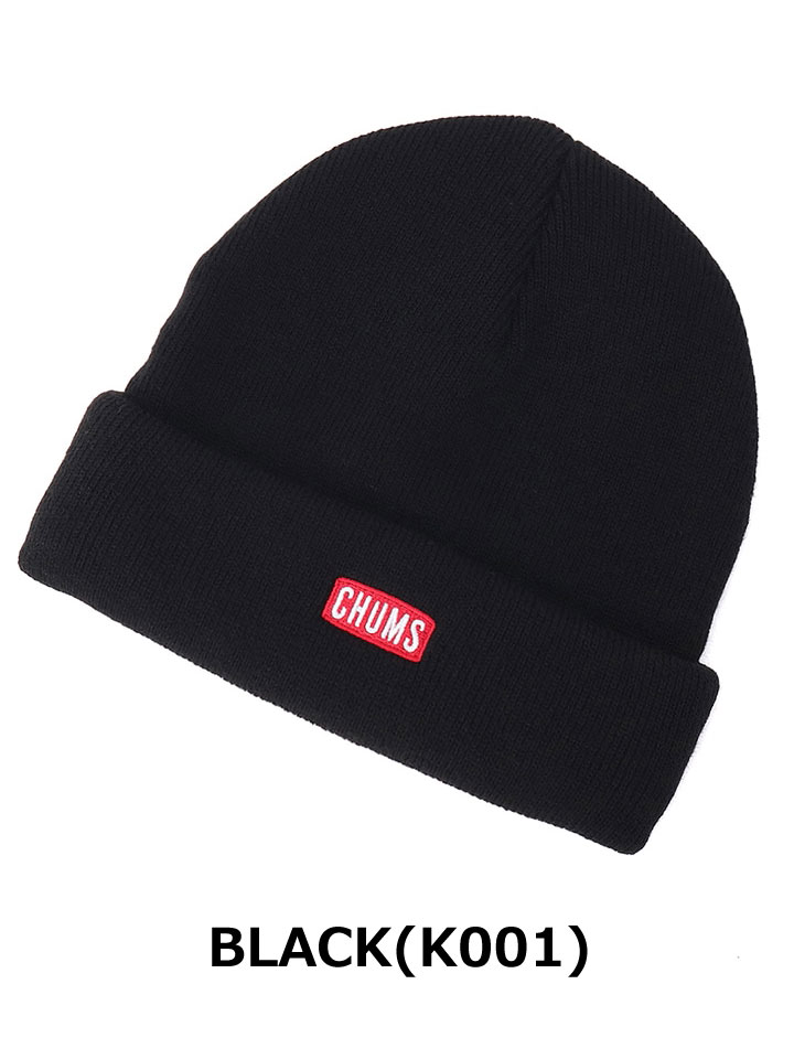 CHUMS チャムス CHUMS Logo Short Knit Cap チャムスロゴショートニットキャップ CH05-1402 ニット帽 ビーニー ショート丈 浅め アクリル 帽子 | CHUMS | 03