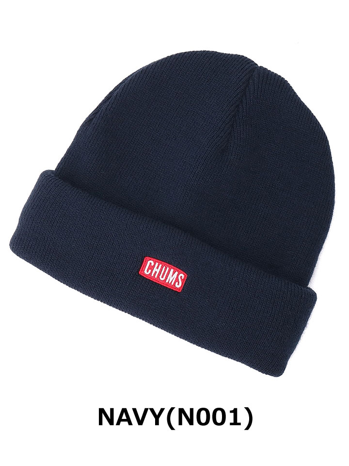 CHUMS チャムス CHUMS Logo Short Knit Cap チャムスロゴショートニットキャップ CH05-1402 ニット帽 ビーニー ショート丈 浅め アクリル 帽子 | CHUMS | 04