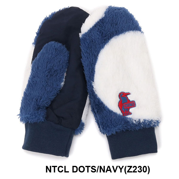 チャムス フリース 手袋 ミトン メンズ レディース CHUMS エルモフリース CH09-1188 防寒 スノボ バイク ゴルフ  スポーツ 釣り キャンプ 冬キャンプ | CHUMS | 01