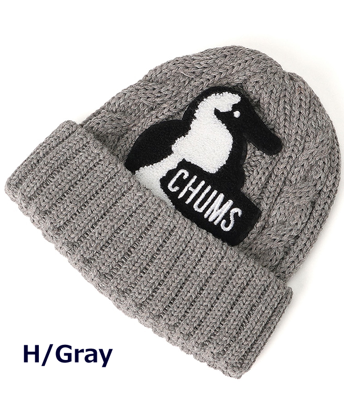 CHUMS チャムス ニット帽 キッズ 親子コーデ 親子お揃い CHUMS キッズブービーニットワッチ CH25-1065 | CHUMS | 01