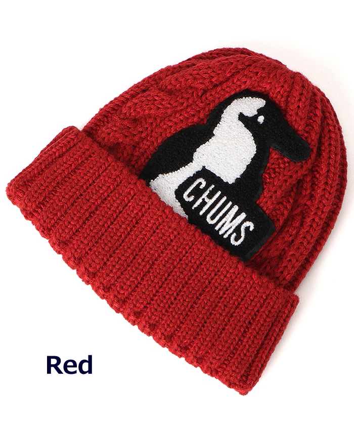 CHUMS チャムス ニット帽 キッズ 親子コーデ 親子お揃い CHUMS キッズブービーニットワッチ CH25-1065 | CHUMS | 04