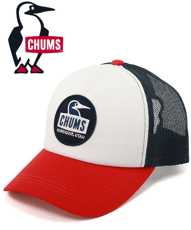 CHUMS チャムス Booby Face Mesh Cap メッシュキャップ メンズ