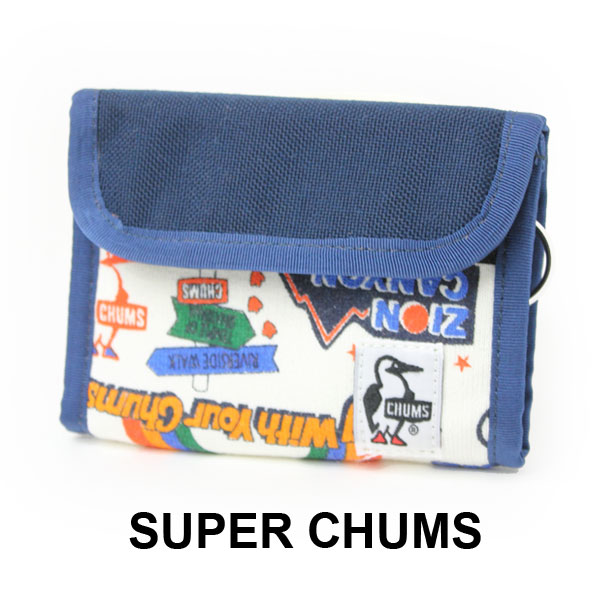 チャムス 財布 二つ折り CHUMS トリフォルドウォレット Trifold Wallet Sweat Nylon CH60-2688 レディース キャンプ アウトドアブランド | CHUMS | 04