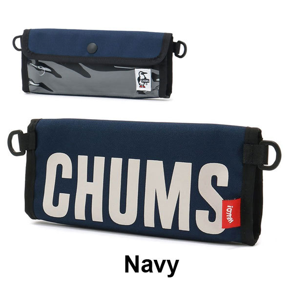 アウトドアブランド ポーチ チャムス CHUMS リサイクルチャムスクリアケースS CH60-3292 化粧ポーチ 小物入れ 筆箱 化粧ポーチ / 返品・交換不可 | CHUMS | 02