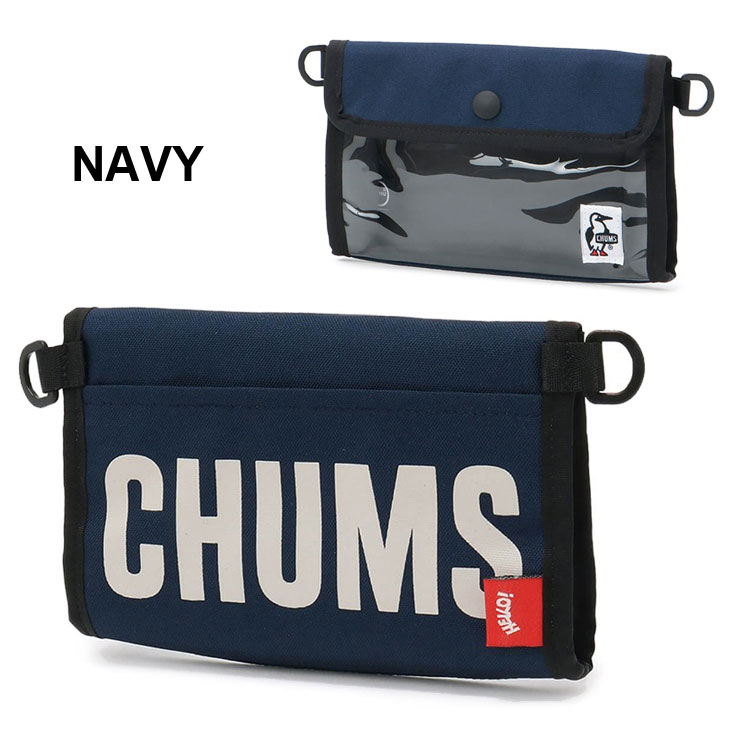 CHUMS チャムス リサイクルチャムスクリアケースM Recycle CHUMS Clear Case M CH60-3293 ポーチ ケース 小物 化粧ポーチ ショルダーポーチ | CHUMS | 02